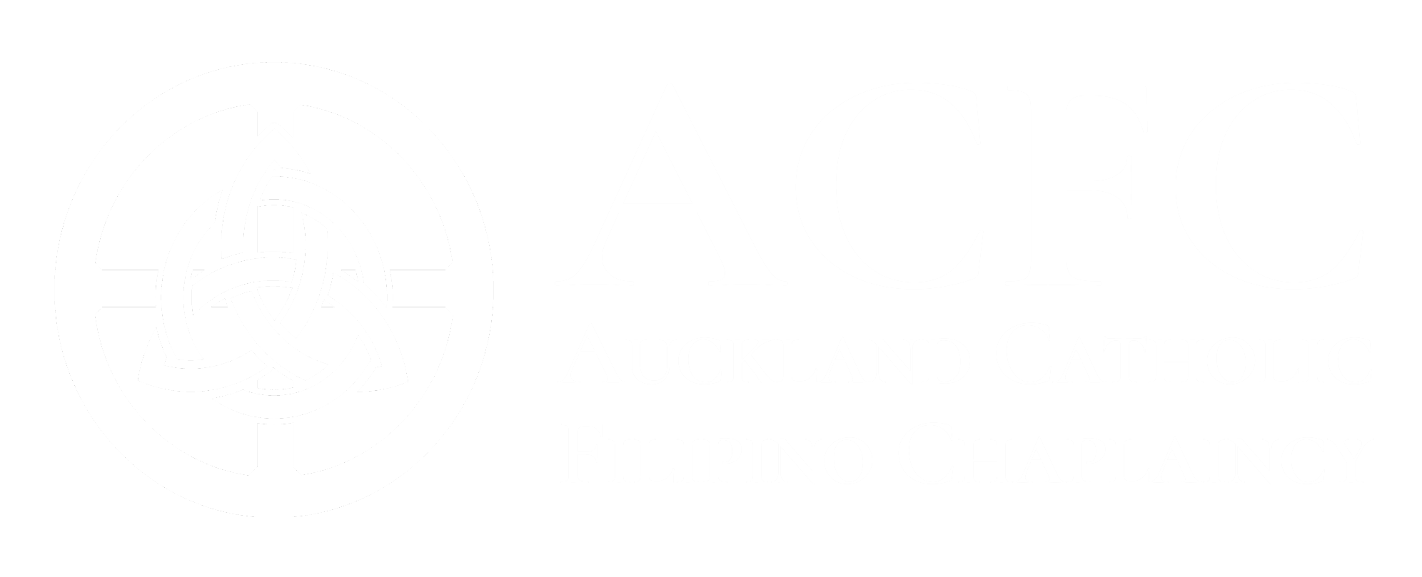 ACFC logo, white version